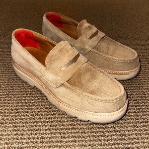 Rag and Bone Suede Platform Loafers for Men